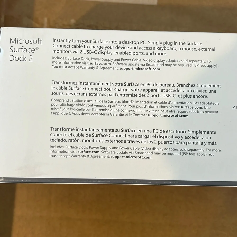 Microsoft surface dock 2. New in sealed box